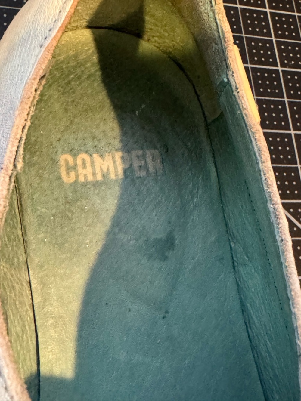 Camper Twins slip-on shoes featuring a landscape art print size 37 - Picture 6 of 7